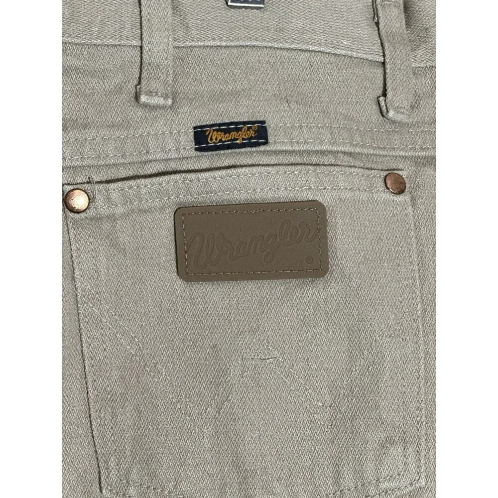 Wrangler Cowboy Cut‎ Jean 38x30 Straight Western Workwear Rodeo 936Tan